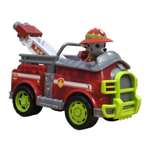 Paw Patrol Jungle Rescue Marshal Jungle Rescue Fire Truck Bundle